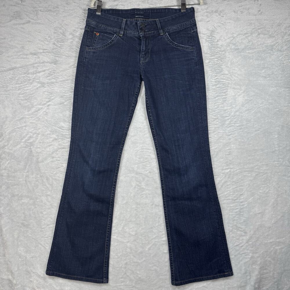Hudson Jeans Women’s Size 29 Medium Wash Bootcut Flare Stretch Denim Jeans USA - Picture 2 of 11